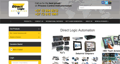 Desktop Screenshot of directlogic.co.za